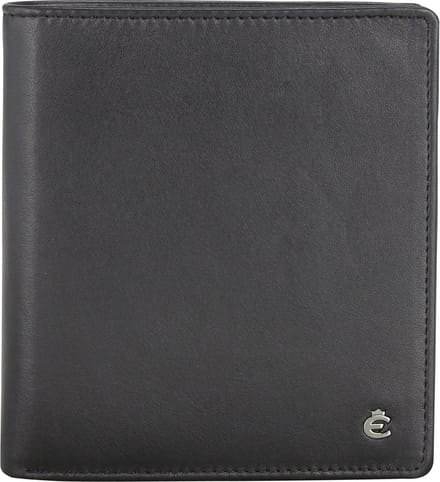 Esquire Harry Portemonnee Leer 11 cm - Jongens - Staand formaat - black