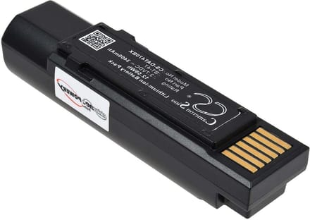 Batterij voor Scanner - Reserve Batterij - Mobiel Werken - Veilige Aansluiting - 3400 mAh - Zwart