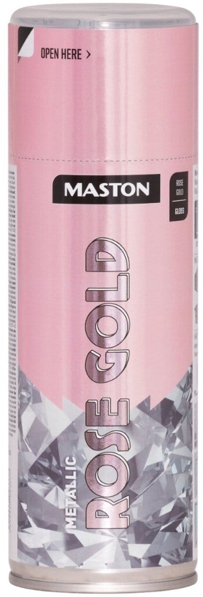 Maston Metallic - rose goud - spuitverf - 400 ml - spuitbus verf