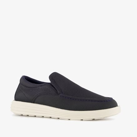 Blue Box heren instappers blauw - Maat 43