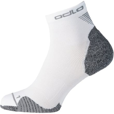Odlo Socks Quarter Ceramicool Unisex Sportsokken - White - Maat 45-47