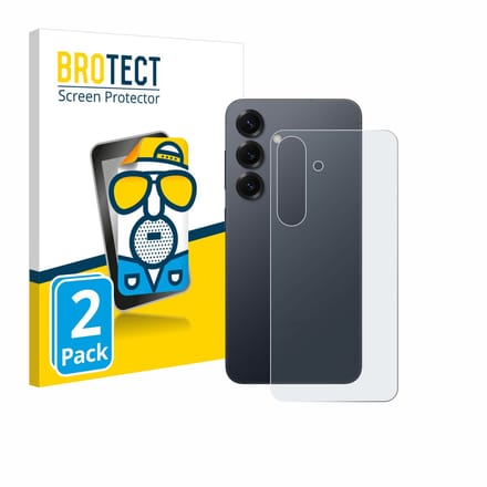 BROTECT - Screenprotector voor Samsung Galaxy S25 (Achterkant) - Folie Beschermfolie matte 2 Stuks