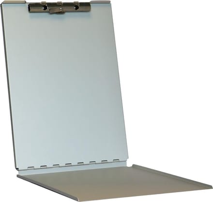 Magnetisch Aluminium klembord A4 met opbergruimte  / bonnenbak