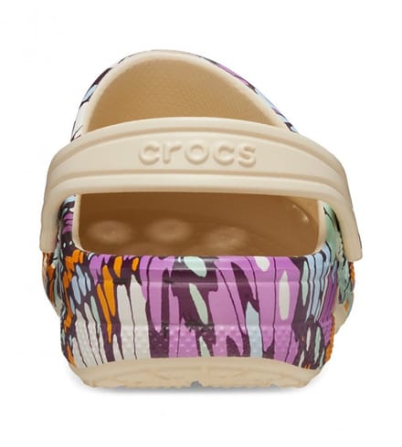 Crocs Baya Seasonal Printed Clog Kids Winter White Maat 33/34 US J2