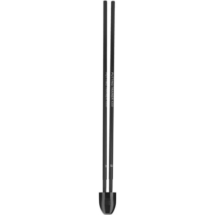 Aluminium Verstelbare Lengte Golf Putter Hulp Hulp Trainer Richtingsstick voor Oefening black