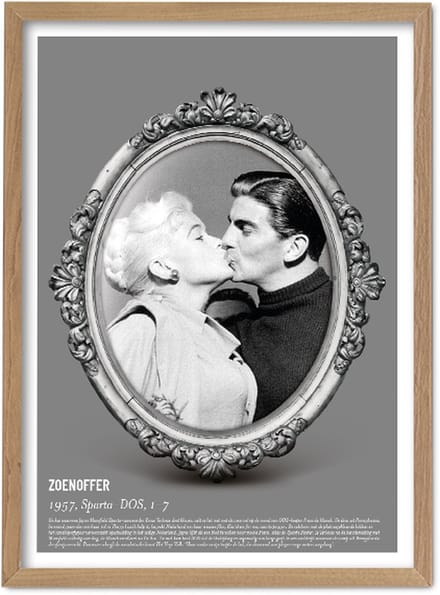 FC Kluif 'Zoenoffer' Poster - 70 x 50 cm