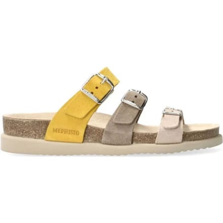 Mephisto Hyacinta - dames sandaal - Geel - maat 35 (EU) 2.5 (UK)