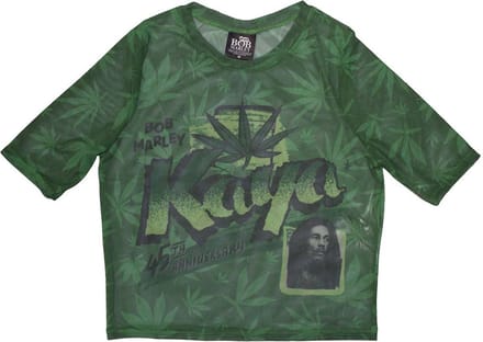 Bob Marley - Kaya Crop top - S - Groen