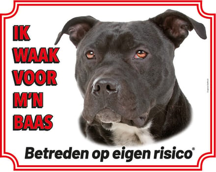 Engelse Stafford Waakbord