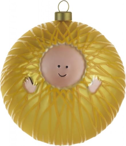 Alessi Kerstbal - Kindeke Jezus - AMJ13/1 - door Marcello Jori