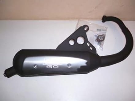 Geluiddemper GIANNELLI voor scooter Yamaha 50 Cw Bw-S Easy 2013 Gloednieuw
