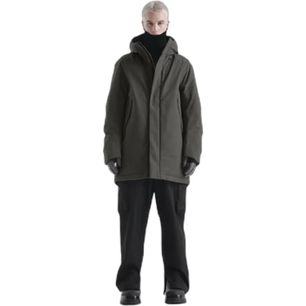 Hooded parka Krakatau Marcasite