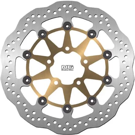 Vaste remschijf voor motorfiets NG Brake Disc DIS458X