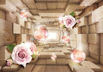 Poster | Roze | 104 x 70,5 cm