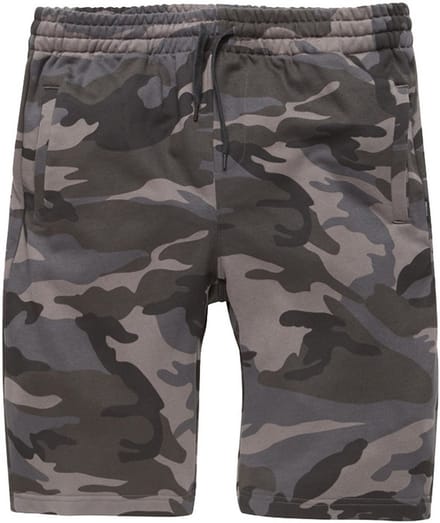 Vintage Industries korte sweatbroek Greytown Shorts Dark Camo