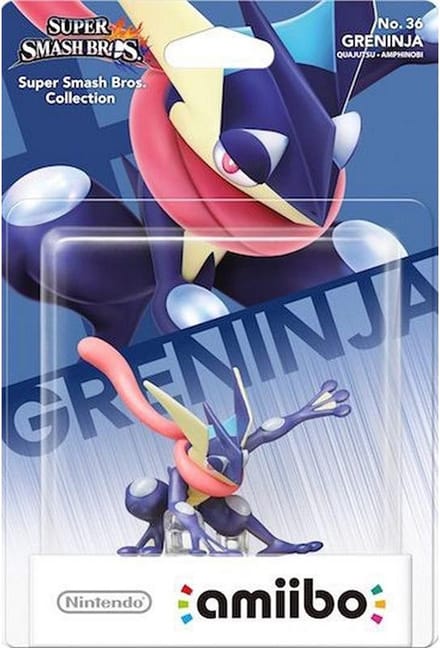 Nintendo amiibo Super Smash Figuur Greninja - Wii U - NEW 3DS - Switch