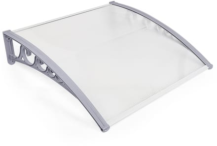 PIPIPOXER luifel transparant voordeurluifel deurluifel pent boogluifel (60x100cm)
