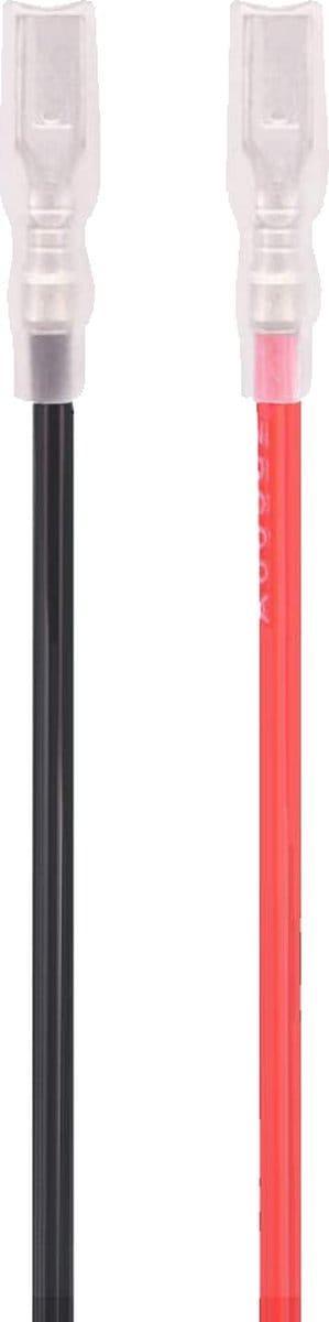 Aansluitkabel voor Wipschakelaar - 3.8mm - 15cm - Geschikt voor KCD1/11