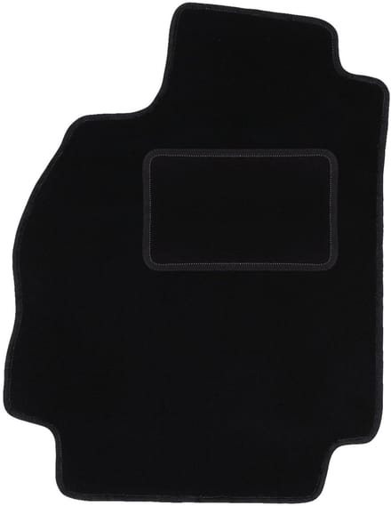 Bestuurdersmat zwart voor: Renault Megane II hatchback (2002-2008)