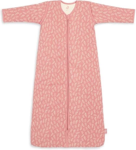 Jollein Baby Baby Winterslaapzak Met Afritsbare Mouw 90cm Basic Stripe - Rosewood
