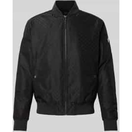 Regular fit sweatjack met all-over motiefprint