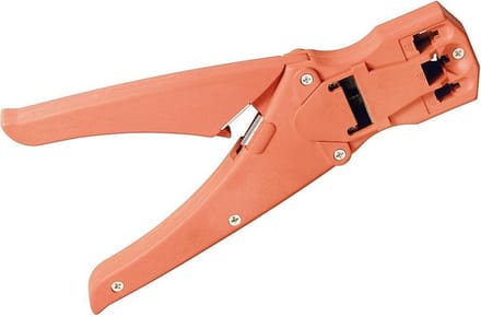Fixpoint Krimptang voor RJ10, RJ11, RJ12 en RJ45 connectoren / plastic