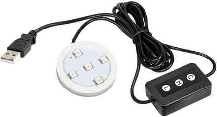 Trucky led, verlichtingsvoet, USB - 7 kleuren met dimmer