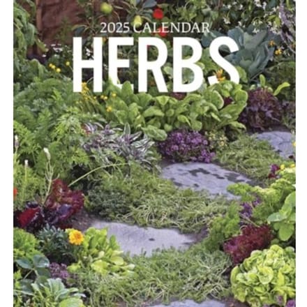 Herbs 2025 Wall Calendar - Pomegranate