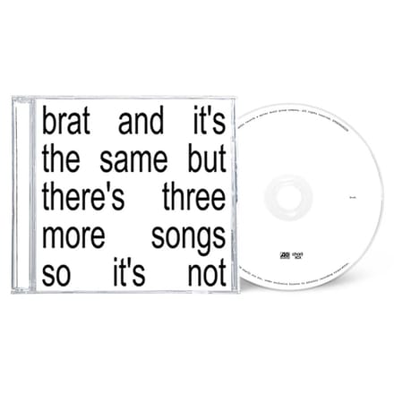 Charli XCX - BRAT and It's the Same But There's Three More Songs So It's Not (Cd)