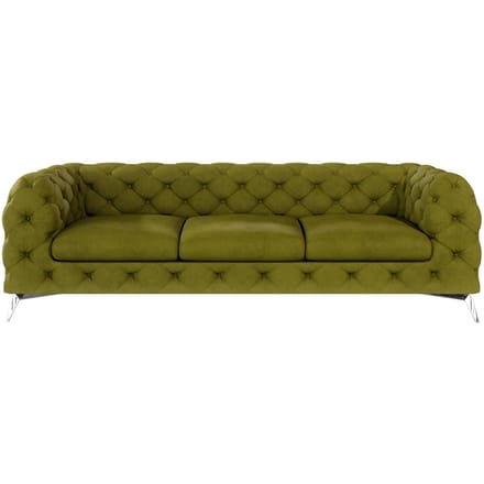 3-zitsbank Chelsea velvet | Ropez
