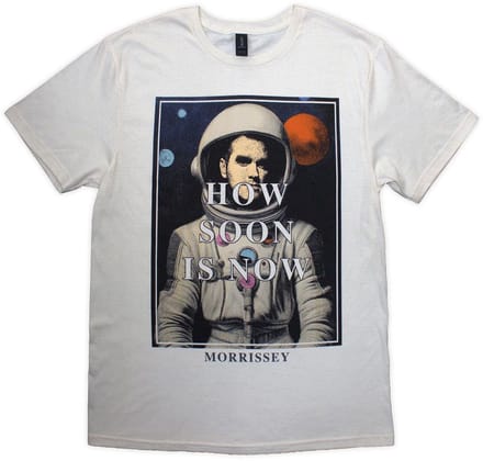 Morrissey - How Soon Is Now? Heren T-shirt - S - Creme