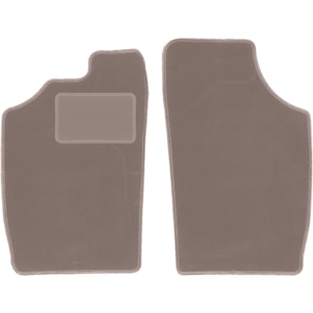 Beige frontmatten voor: Daihatsu Cuore V hatchback (1997-2003)