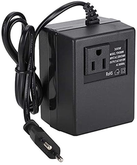 Allecto - 300W Power Transformer - Reisstekkeradapter - Lichtgewicht