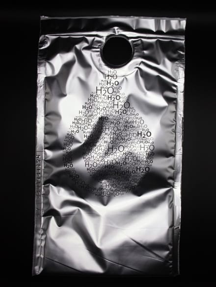 Cool BottleBag - Waterfles Koeltas - Isolerende Flessenkoeler - Herbruikbaar - Zilver