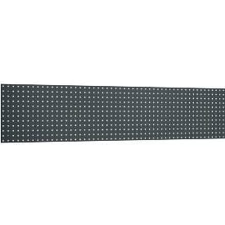 Geperforeerd paneel, voor montage, 1981 x 457 mm, antracietgrijs RAL 7016