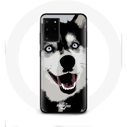 Case voor Samsung Galaxy S11 Plus Siberische Husky Blue Eyes