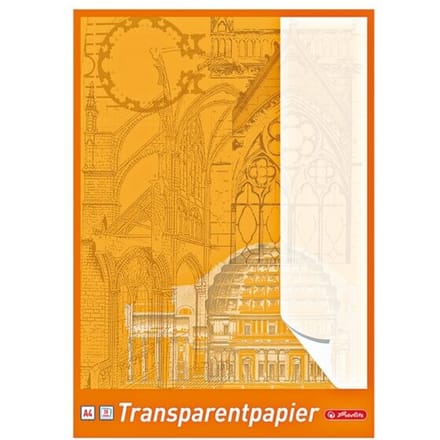 Herlitz 696401 - Orange - 30 Blätter - A4 - 65 g/m² - Papier (696401)