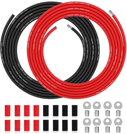 3,3mm² PVC Elektriciteitskabel 20 Meter - Hittebestendig en Flexibel