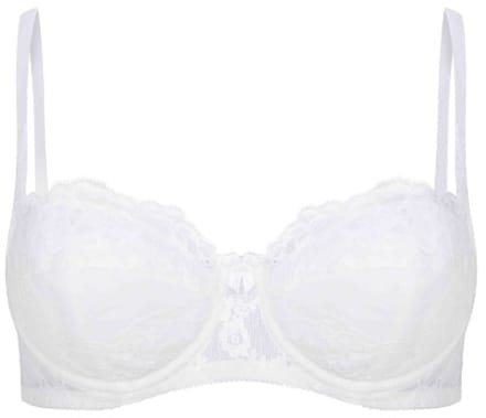 Susa Elegant Dirndl push-up Beha Kleur Wit Maat 85A
