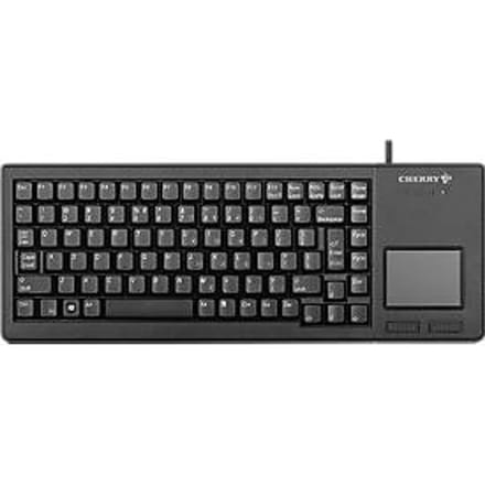Cherry Keyboard XS Touchpad Keyboard G84-5500, QWERTZ, groot touchpad, 2 muisknoppen, zwart