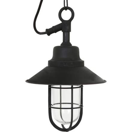 KS Verlichting Hanglamp Ventura Antiek Zwart