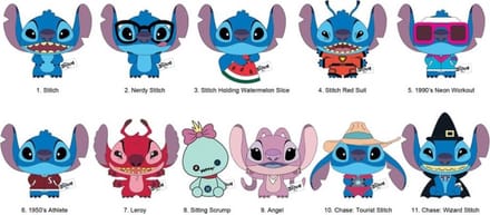 Lilo & Stitch Plush Bag Clips Stitch