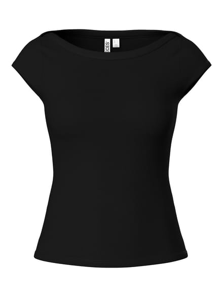 Pieces top met kapmouwen PCSOF BOOTHALS