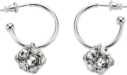 Behave - Oorbellen - Dames - Zilverkleur - Trendy - Met Hanger