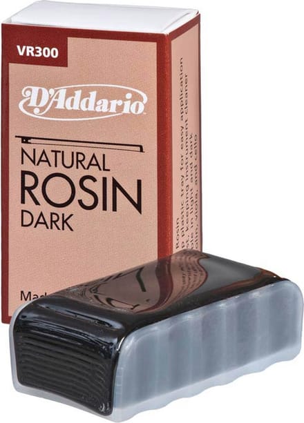 D'Addario VR-300 hars voor viool, donker, ovaal, in doosje