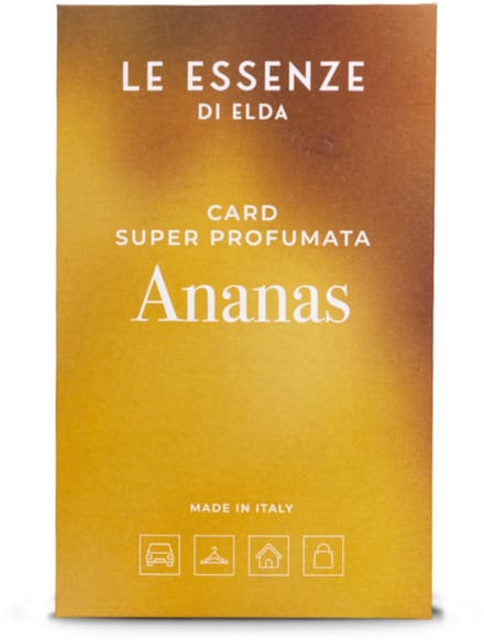 Wasparfum Geurkaart - Le Essenze di Elda - Ananas