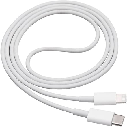Akyga AK-USB-35 USB-kabel USB-C stekker, Apple Lightning stekker 1.00 m Wit