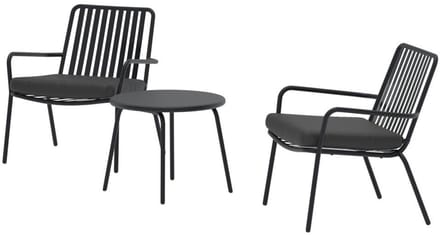 Svea - Minnie bistroset - zwart/zwart