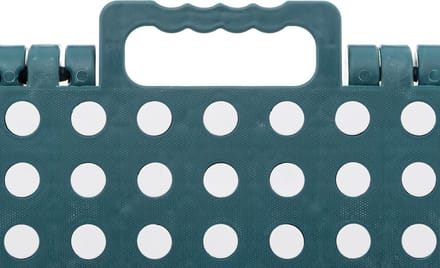 5five Babykamer Meubel: Vouwbaar Plastic Opstapje - 27 cm, Wit - Handige Traptrede voor Kleine Kinderen