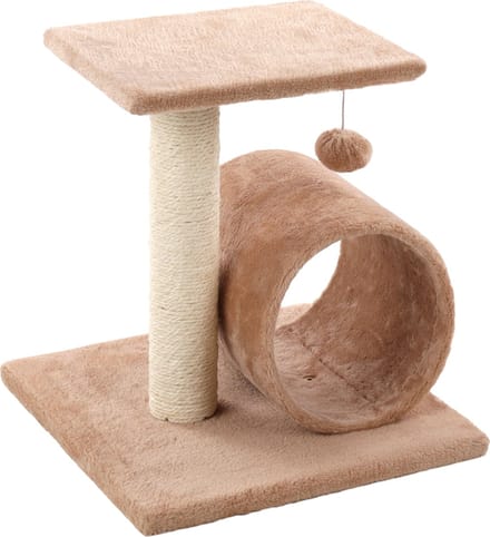 Flamingo krabpaal Binky beige - 38 x 38 x 40cm